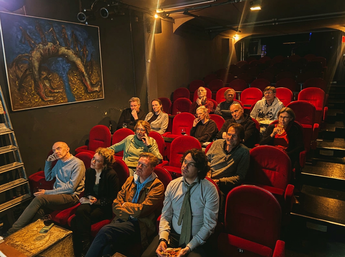 Publiek in Theater Branoul